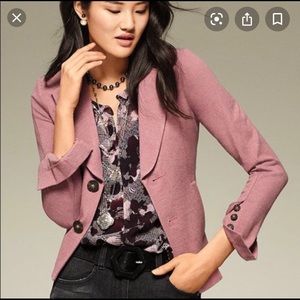 Cabi Applaud Jacket Pink Size 10